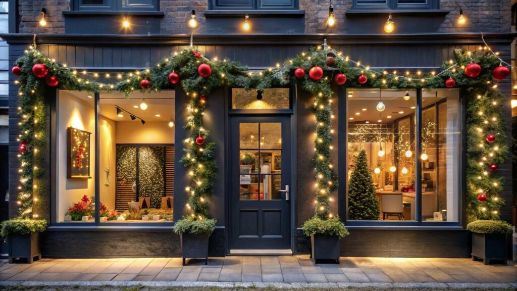 Christmas Lights Installation in Saskatoon. Call Comet Window Cleaning Today